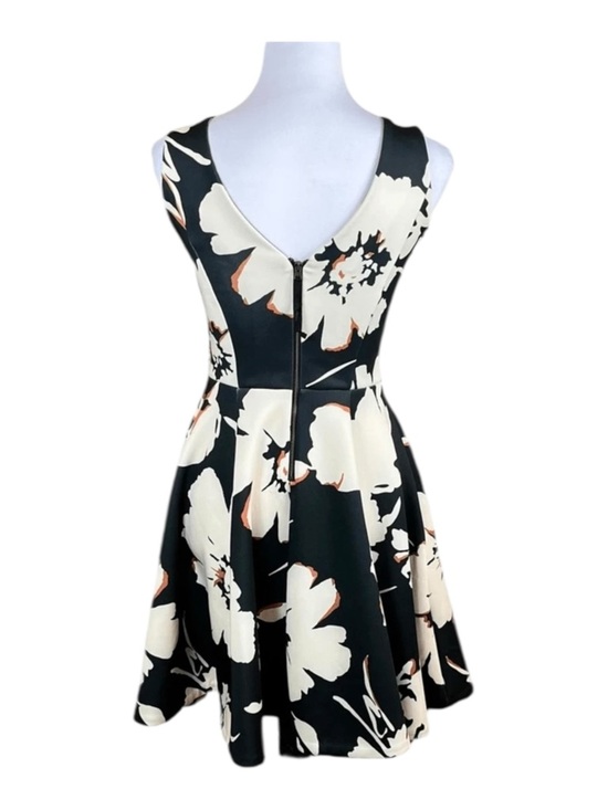 Anthropologie Maeve Amory Fit & Flare Dress — Floral Scuba, Size 6 - Picture 3 of 5